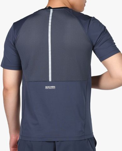  SKECHERS - Áo thun nam tay ngắn thời trang Workout 