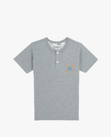  SKECHERS - Áo thun bé trai cổ tròn tay ngắn Bicycle Touring 