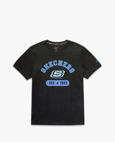  SKECHERS - Áo thun nam tay ngắn năng động Knit 