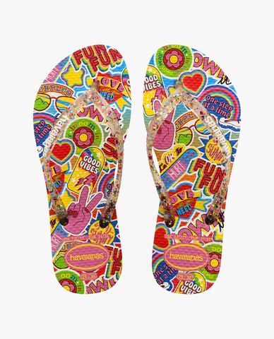  HAVAIANAS - Dép kẹp bé gái Slim Fashion 