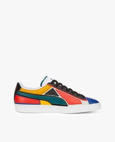  PUMA - Giày sneakers unisex cổ thấp Suede Layers 