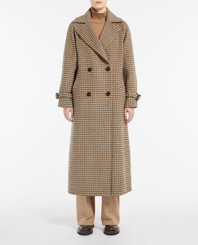  WEEKEND MAX MARA - Áo khoác măng tô nữ dáng dài Clan 