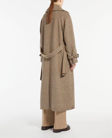  WEEKEND MAX MARA - Áo khoác măng tô nữ dáng dài Clan 