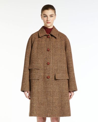  WEEKEND MAX MARA - Áo khoác măng tô nữ dáng dài Pitone 