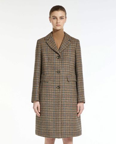  WEEKEND MAX MARA - Áo khoác nữ một hàng nút dáng dài Pugnale 