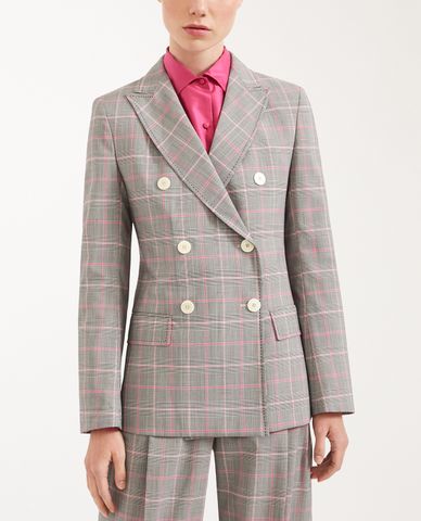  WEEKEND MAX MARA - Áo blazer nữ sọc kẻ thanh lịch 