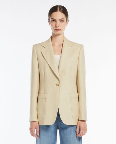  WEEKEND MAX MARA - Áo khoác blazer nữ cổ V tay dài Galli 