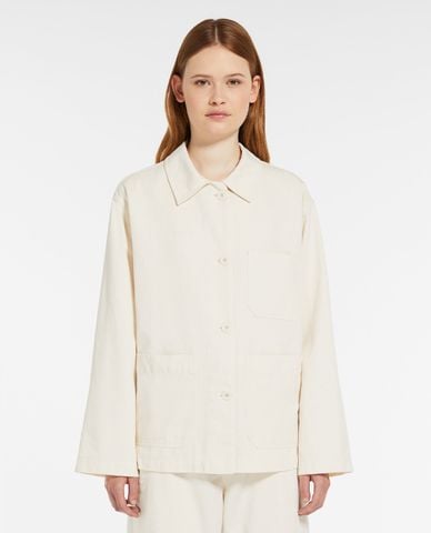  WEEKEND MAX MARA - Áo khoác một hàng nút cổ bẻ tay dài Foscari 