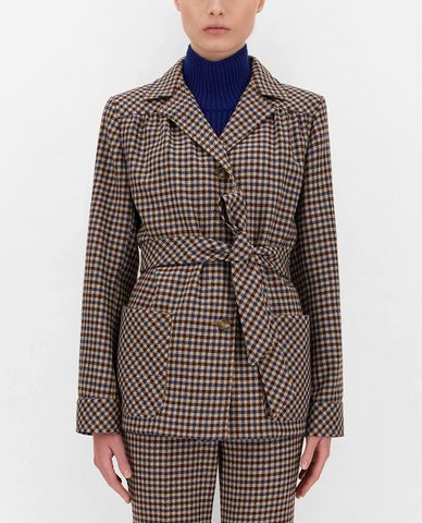  WEEKEND MAX MARA - Áo blazer nữ thanh lịch Wool Twill 