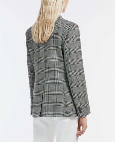  WEEKEND MAX MARA - Áo blazer nữ sọc caro thời trang 