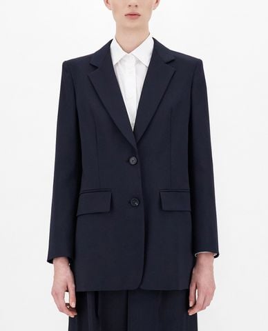  WEEKEND MAX MARA - Áo blazer nữ thanh lịch Wool Twill 