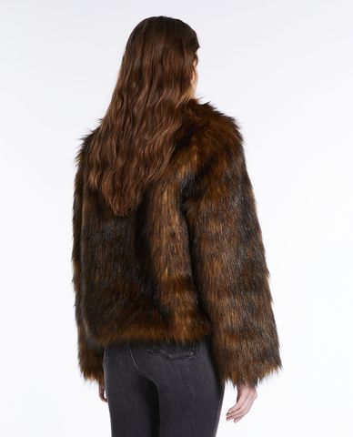  WEEKEND MAX MARA - Áo khoác lông nữ dáng ngắn Baleari 