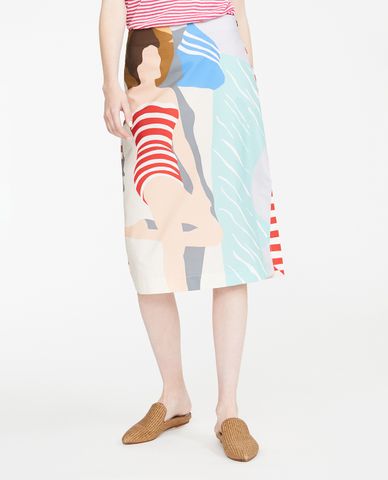  WEEKEND MAX MARA - Chân váy bút chì xẻ tà thời trang 