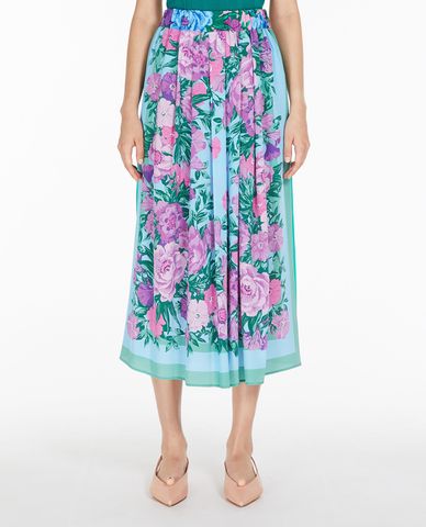  WEEKEND MAX MARA - Chân váy xếp li midi lưng thun Simone 