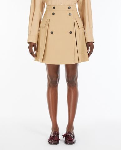  WEEKEND MAX MARA - Chân váy chữ A mini phối túi cá tính Zebio 