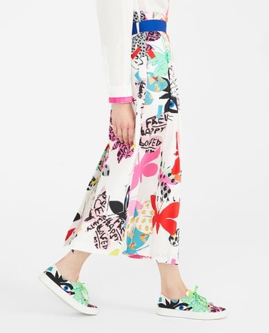  WEEKEND MAX MARA - Chân váy midi phom suông Flutterflies 