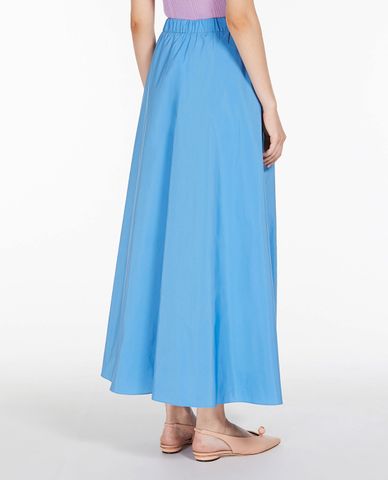  WEEKEND MAX MARA - Chân váy xếp li lưng cao maxi Narsete 