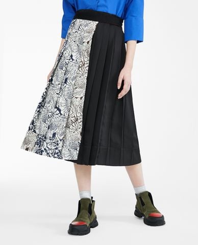  WEEKEND MAX MARA - Chân váy midi xếp li thời trang 