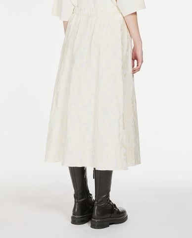  WEEKEND MAX MARA - Chân váy xếp li midi thêu hoa Anizo 
