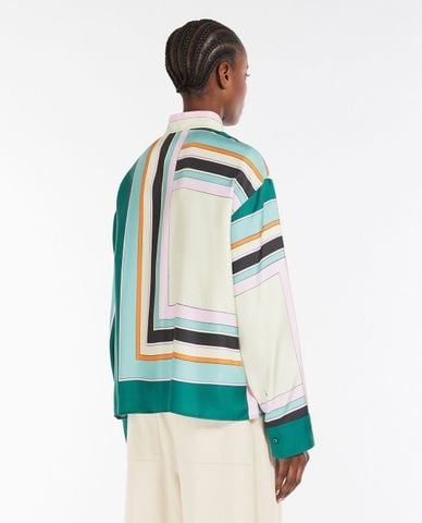  WEEKEND MAX MARA - Áo sơ mi nữ cổ bẻ tay dài Formia 