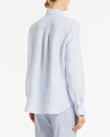  WEEKEND MAX MARA - Áo sơ mi nữ tay dài kẻ sọc thời trang 