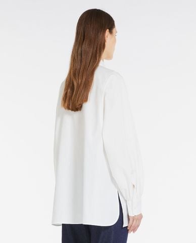  WEEKEND MAX MARA - Áo sơ mi cổ bẻ tay dài xẻ tà Fufy 