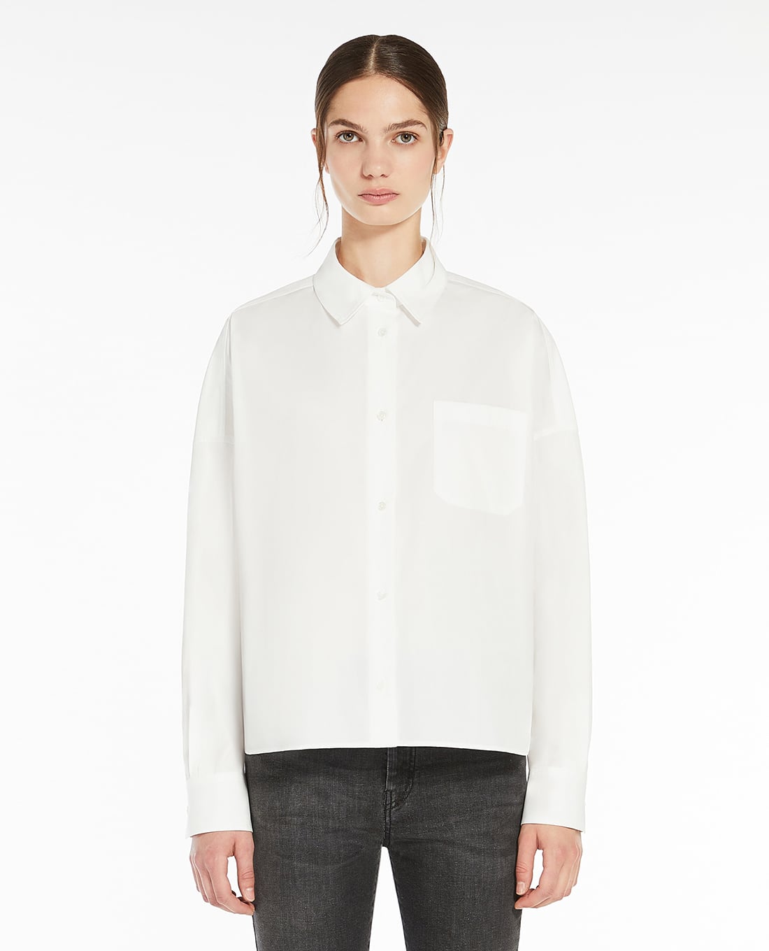 WEEKEND MAX MARA - Áo sơ mi cổ bẻ tay dài cổ điển Aureo