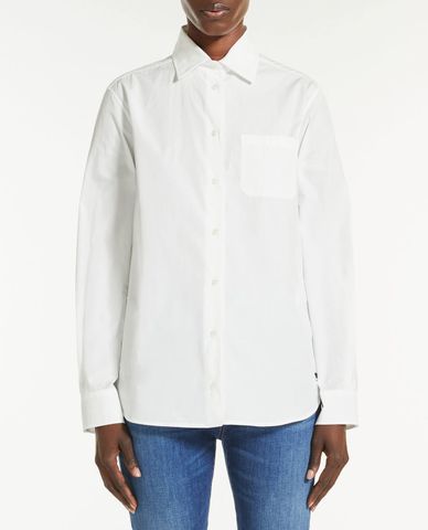  WEEKEND MAX MARA - Áo sơ mi nữ tay dài Cotton Poplin 