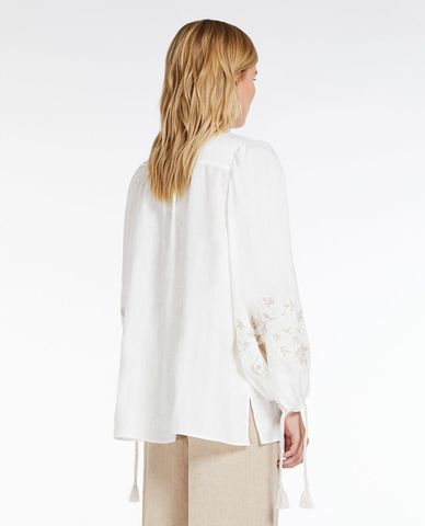  WEEKEND MAX MARA - Áo sơ mi nữ tay phồng Fiesole 