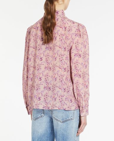  WEEKEND MAX MARA - Áo kiểu nữ cổ trụ thắt nơ Ottanta 