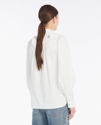  WEEKEND MAX MARA - Áo sơ mi nữ cổ bẻ tay dài Pancia 