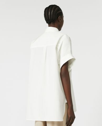  WEEKEND MAX MARA - Áo sơ mi nữ cổ bẻ tay ngắn Ardea 