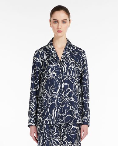  WEEKEND MAX MARA - Áo sơ mi nữ lụa tay dài Babila 