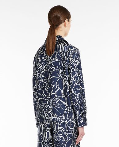 WEEKEND MAX MARA - Áo sơ mi nữ lụa tay dài Babila 