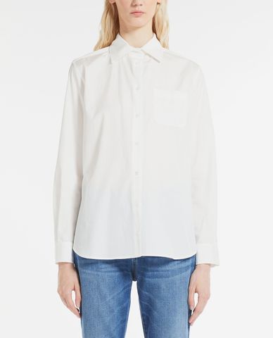  WEEKEND MAX MARA - Áo sơ mi nữ tay dài Cotton Poplin 