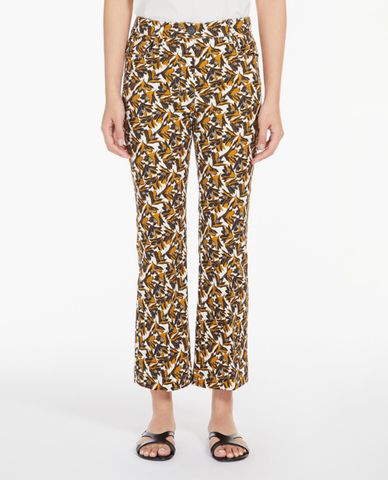  WEEKEND MAX MARA - Quần lửng ống đứng phối hoạ tiết Gabrielle 