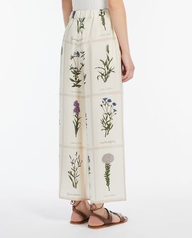  WEEKEND MAX MARA - Quần nữ ống rộng lưng thun Lory 