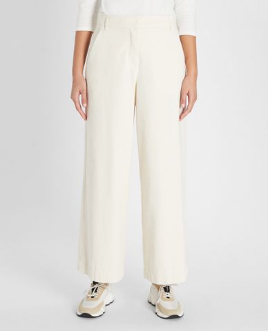  WEEKEND MAX MARA - Quần nữ ống rộng Cotton 