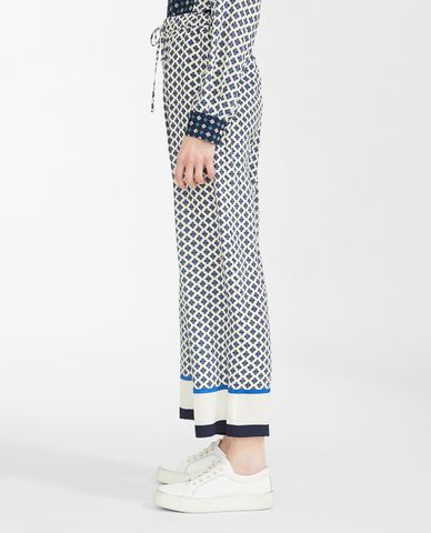  WEEKEND MAX MARA - Quần culottes nữ lưng thun hiện đại 