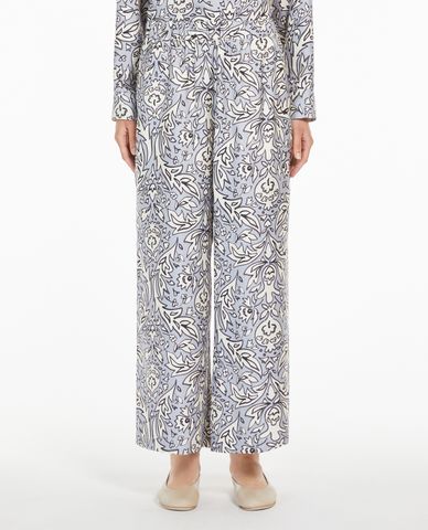  WEEKEND MAX MARA - Quần nữ ống rộng lưng thun Eusebio 