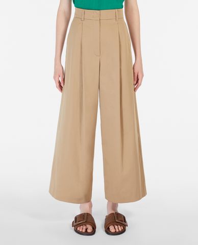  WEEKEND MAX MARA - Quần kiểu nữ ống rộng phom suông Mia 