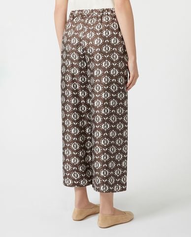  WEEKEND MAX MARA - Quần nữ ống rộng lưng thun Tortona 