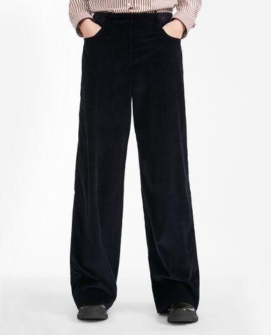  WEEKEND MAX MARA - Quần kiểu nữ lưng cao ống rộng cá tính Raiati 