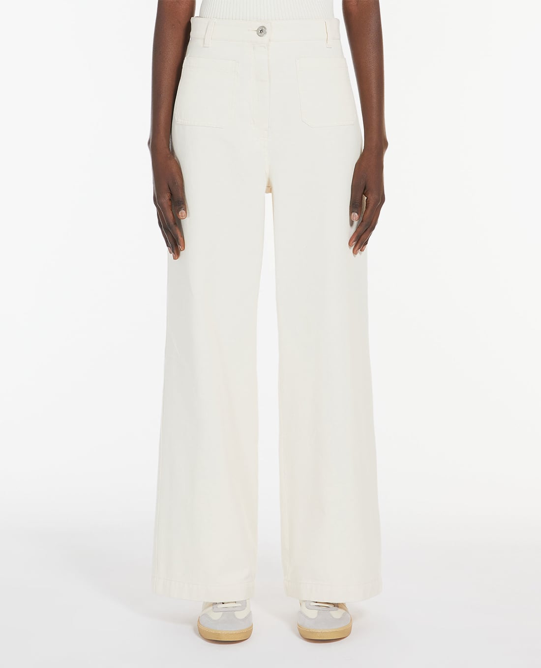 WEEKEND MAX MARA - Quần nữ ống rộng phong cách Vintage