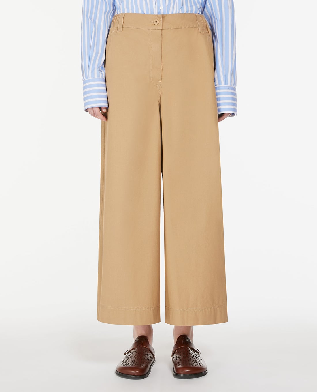 WEEKEND MAX MARA - Quần nữ ống rộng cạp cao năng động Giudea