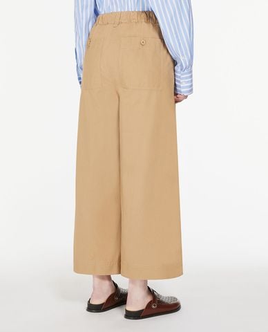  WEEKEND MAX MARA - Quần nữ ống rộng cạp cao năng động Giudea 