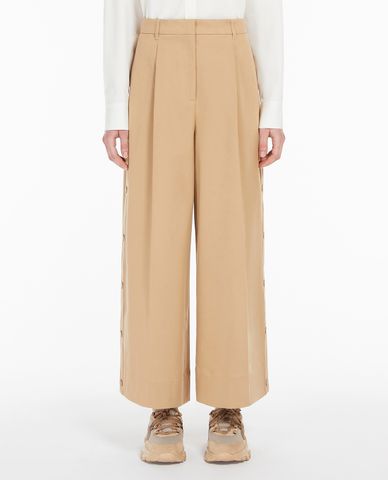  WEEKEND MAX MARA - Quần nữ ống rộng lưng cao Caprile 