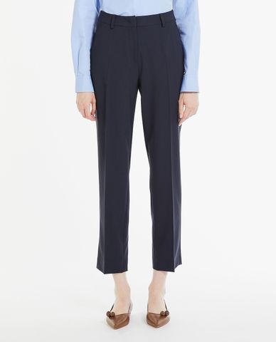  WEEKEND MAX MARA - Quần nữ ống đứng lưng cao Canon 