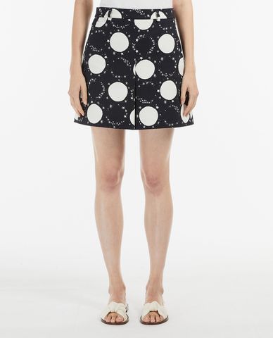  WEEKEND MAX MARA - Quần shorts ngắn nữ Cotton Piqué Bermuda 