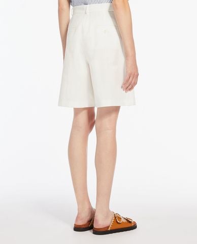  WEEKEND MAX MARA - Quần short nữ ngang gối phối túi Ecuba 